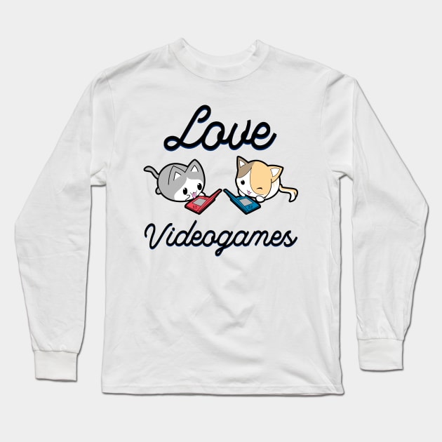 Love Videogames Long Sleeve T-Shirt by KsuAnn